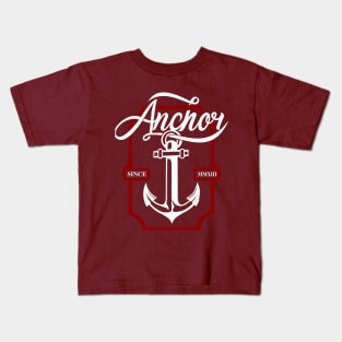Anchor Vintage Artwork Kids T-Shirt